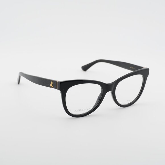 Jimmy Choo JC276 0NS8 00 Eyeglasses Black Glitter 52mm Rectangle Frame - Picture 3 of 10